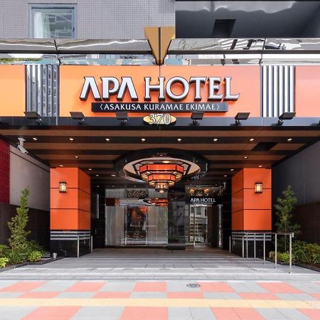 Apa Hotel Asakusa Kuramae Ekimae Tokyo Esterno foto